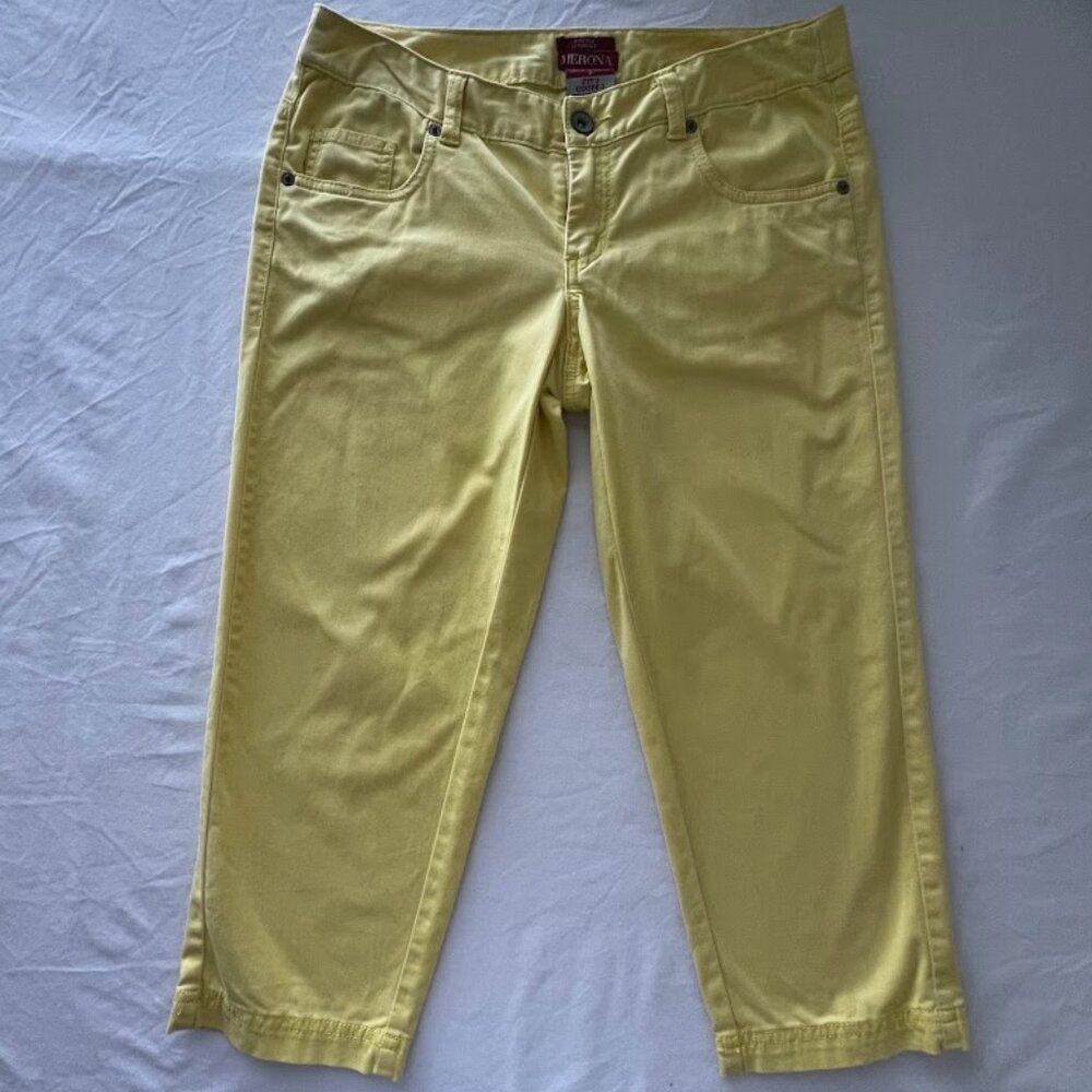 Merona womens denim capri
